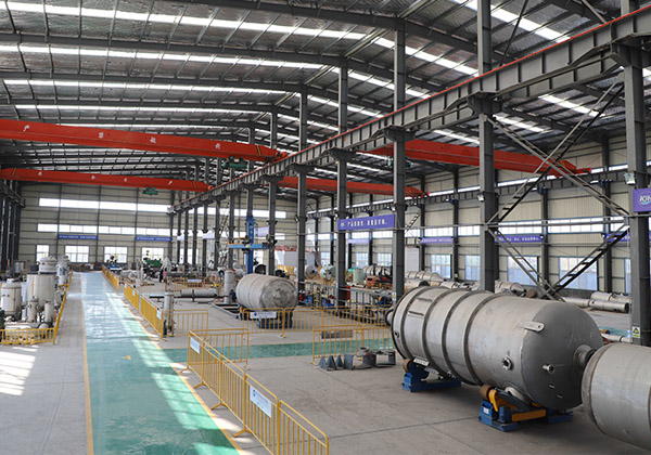 MVR蒸發器生產車間 MVR蒸發器生產車間